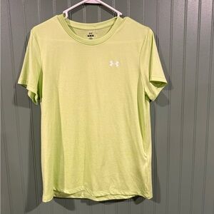 Under Armour women’s Light Green Short Sleeve Tee